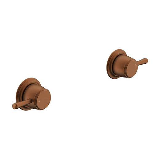 Eternal Wall Top Assembly (pr) Brushed Copper