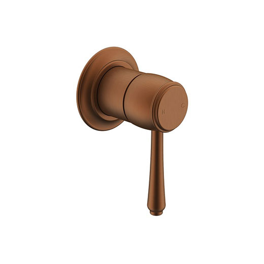 Eternal Wall Mixer Brushed Copper