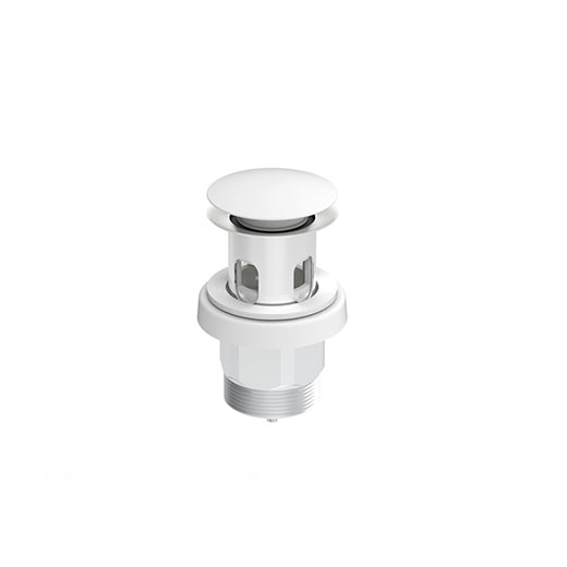 Universal Plug & waste matte white