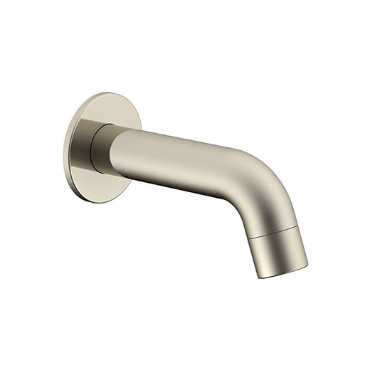 Soul mini wall spout brushed nickel